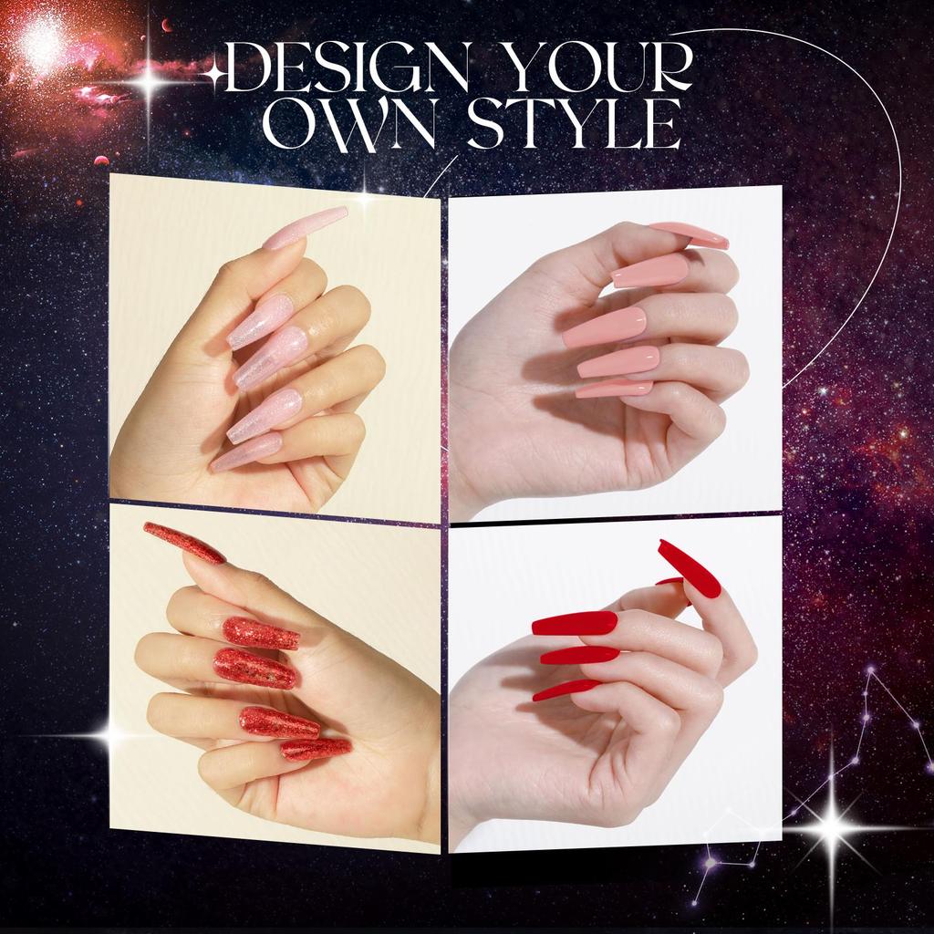 Rosalind gel nail polish 4/6 piece set solid color 6ml mixed gel bottom and top coating UV lamp nail supplies.