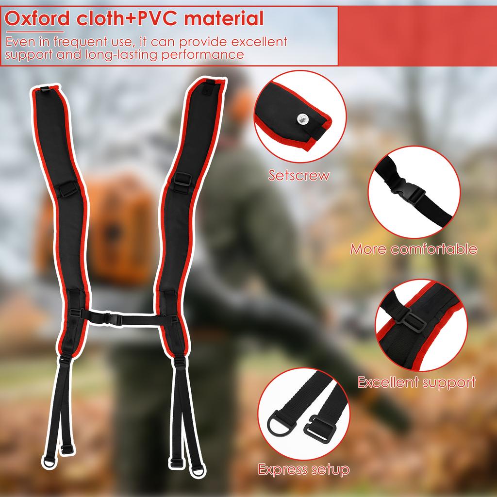 2Pcs Backpack Sprayer Replacement Straps Adjustable Shoulder Strap Harness For Trimmer Lawn Garden Lawn Sprayer Accessories