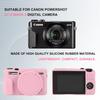 Camera Case for Canon Powershot G7 X Mark II Digital Camera, Soft Silicone Protective Bag Removable Lens Cover, Silicone Cover Rubber Soft Camera