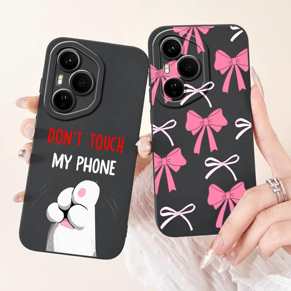 Global For Honor 400 Pro 5G Case DNP-NX9 Cute Cat Panda Fashion Flowers Love Back Cover For Honor 400 Pro 5G Phone Case Bumper