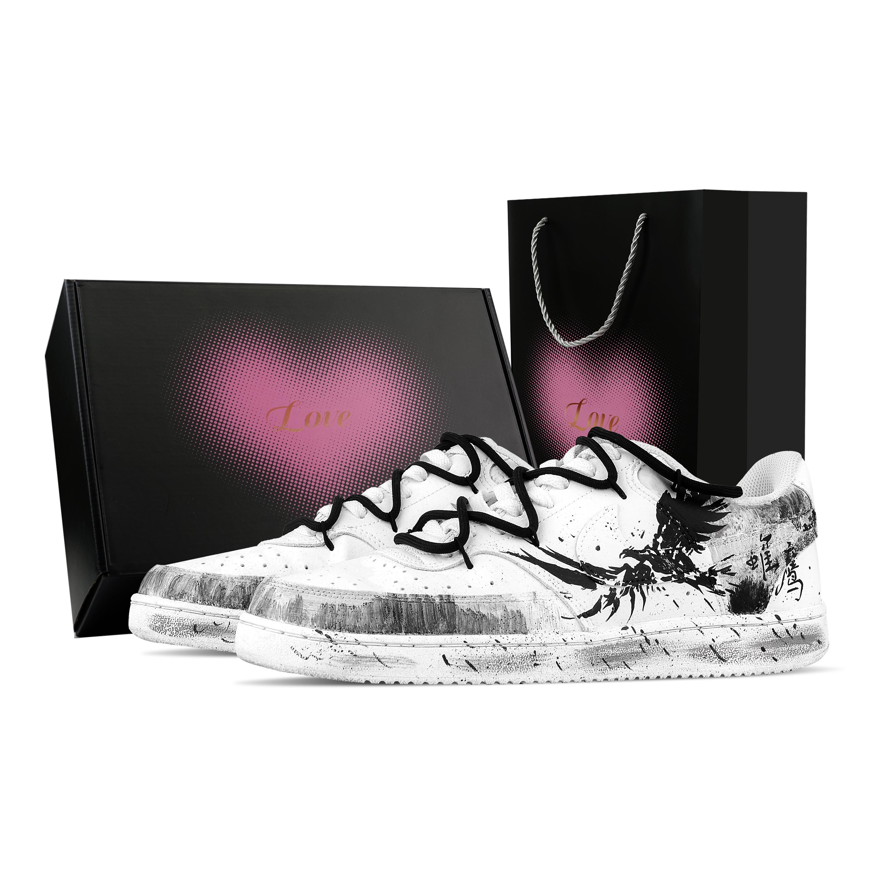 

Nike Court Vision 1 Owl, Heart Box Cushioning Abrasion Resistant Lightweight Low top Skateboard Shoes Men s DH2987-101(Team773--) 44