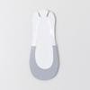 Female Summer Thin Shallow Mouth Non Slip with Half Palm Invisible Suspender Boat Socks