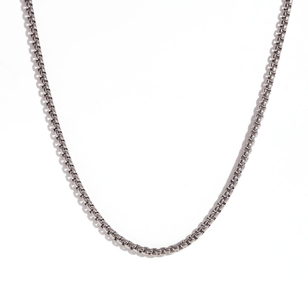 MamacitaSlay water wave chain snake chain Women's stainless steel necklace Bracelets Belly Chain Various styles Jewelry