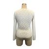 Women's Spring New U Neck Long Sleeve Lace Slim Top