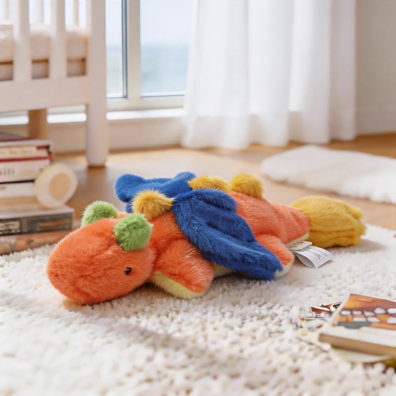 12 Colors 25/33cm Cute Sky Dream Dragon Fly Dargon Plush Toy Creative Colorful Dargon Soft Doll Work Buddy Sleep Soothing Doll