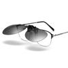 Unisex Polarized Clip-on Flip-up Sunglasses Uv400 Protection Mens Womens Fishing Driving Night Vision Lens Clip Goggle Glasses