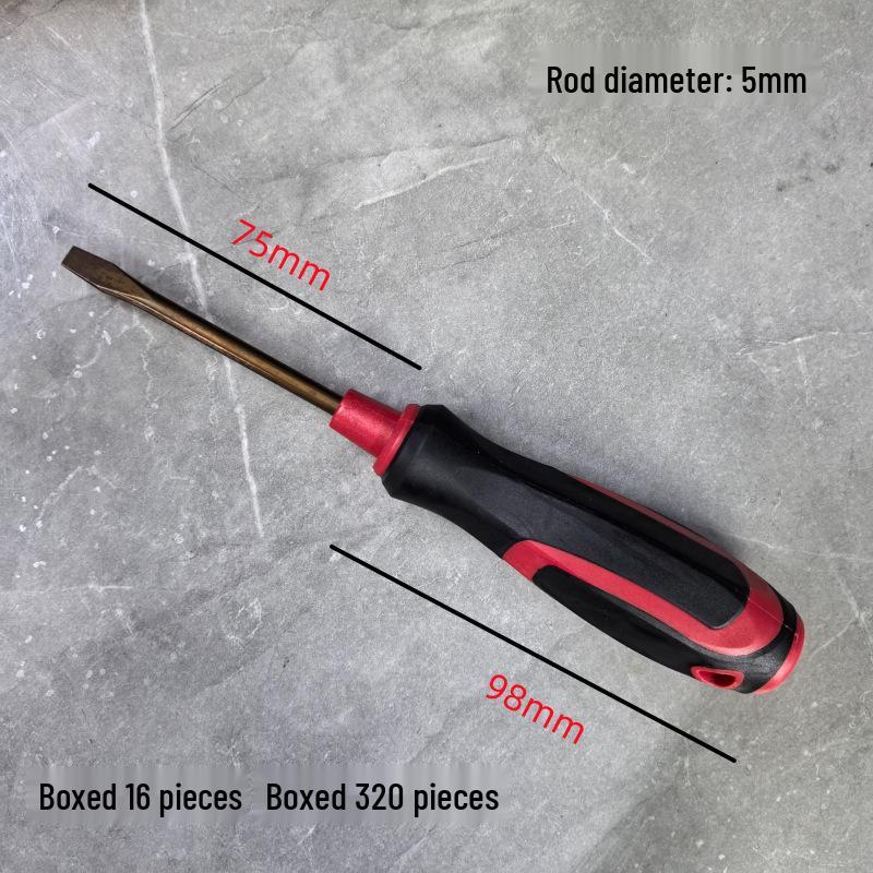 Insulated Magnetic Phillips Flathead Screwdriver - Single-Use
