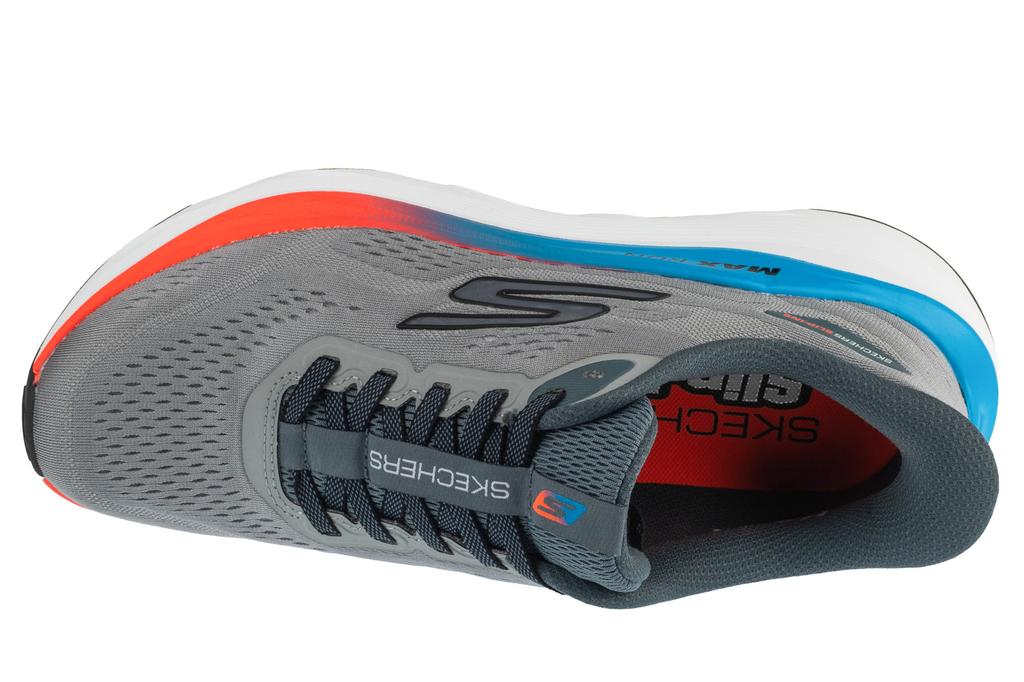 Skechers Slip-Ins: Max Run, Herren graue Laufschuhe