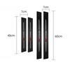 Leather Car Door Decals Carbon Fiber Threshold Anti Scratch For Citroen e-C3 X C5X C3 C4 Cactus Picasso C-Crosser C6 C1 C-Elysee ait256