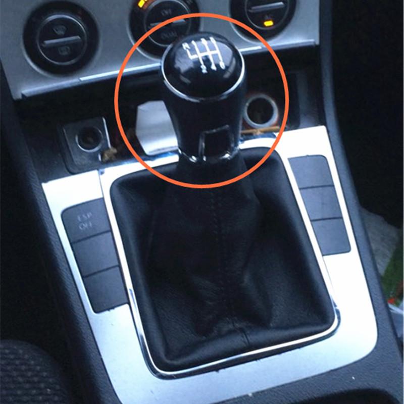 5/6 Speed Car Gear Shift Knob Lever Shifter Stick Pen For VW Passat B7 CC Jetta A5 A6 Golf 7 MK5 MK6 Polo Skoda Rapid