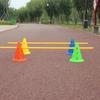 Square Hole Hurdle & Cone Training Set for Football & Basketball