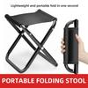 Portable 1PC Small Folding Stool for Camping Travel Bench Stool Outdoor Ultra Light Subway Train Picnic Fishing Chair Foldable
