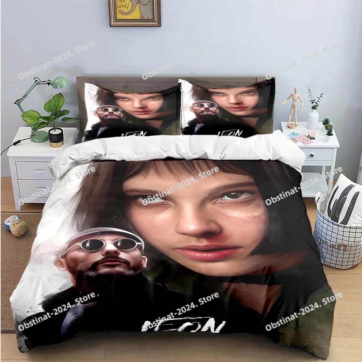 

Comforter Exquisite Famous Film L-Lon Bedding Set Print Bed Set With Bed Soft Single Double Queen Super King Size Comforter (quilt)-EU Single(135*200cm)3pcs