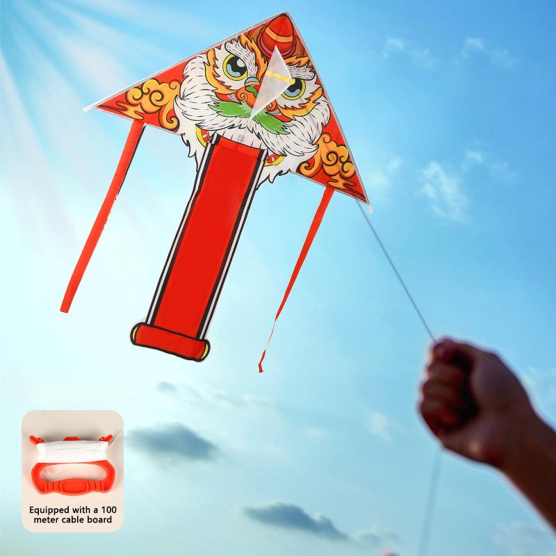 

Воздушный змей Дудл Ручной работы Воздушные змеи Песок Ласточки Золотая рыбка Клетчатая ткань Долговечный Устойчивый Летающий