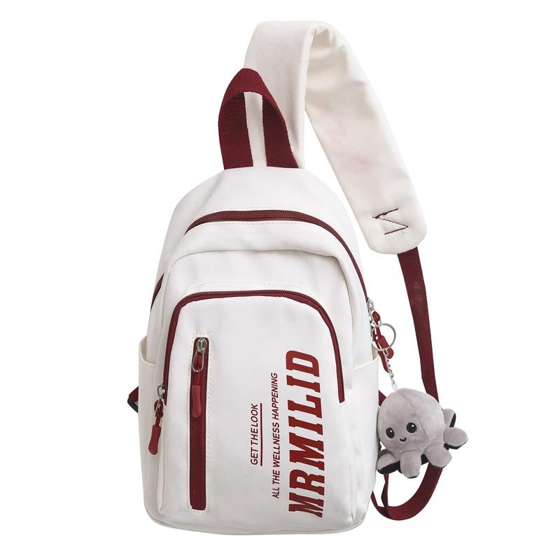 

Сумка на плече Чоловіча сумка через плече великої місткості Сумка на грудях Жіноча червоний