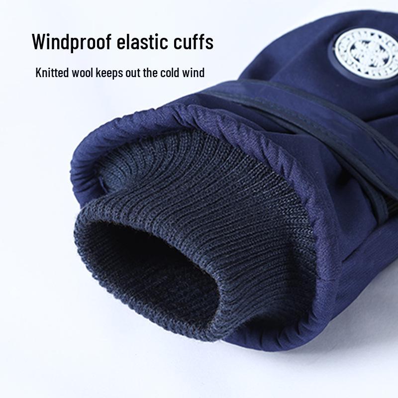 Unisex Winter Skihandschuhe: Touchscreen, Fleecegefüttert, Winddicht & Wasserdicht zum Radfahren