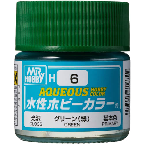 

GSI Creos New Water-based Hobby Color Green (Green) 10ml Model Paint H6