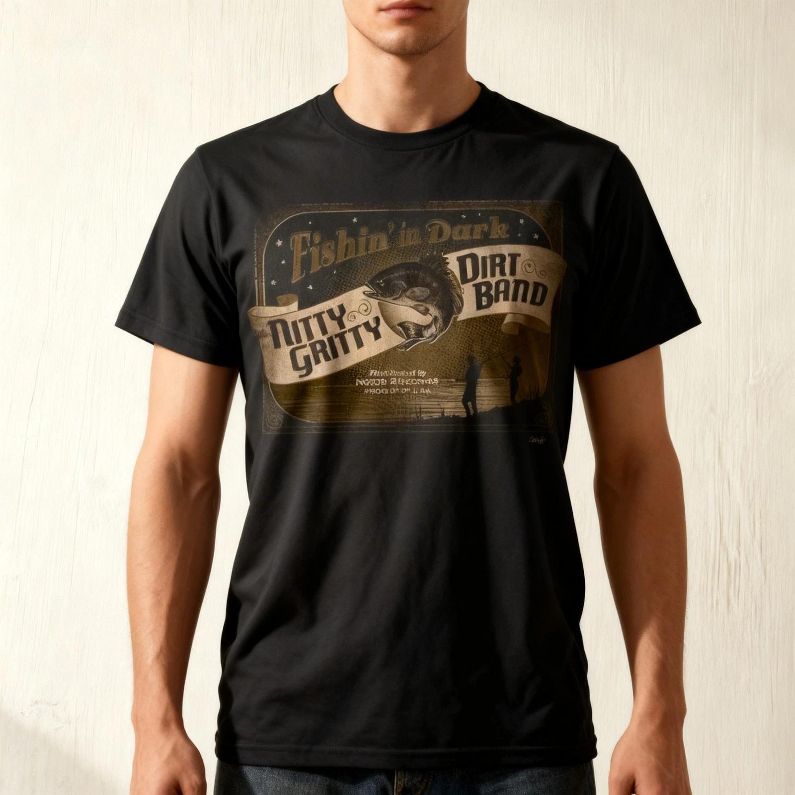 Nitty Gritty Dirt Band Fishin in the Dark Heather Men s T Shirt 4XL