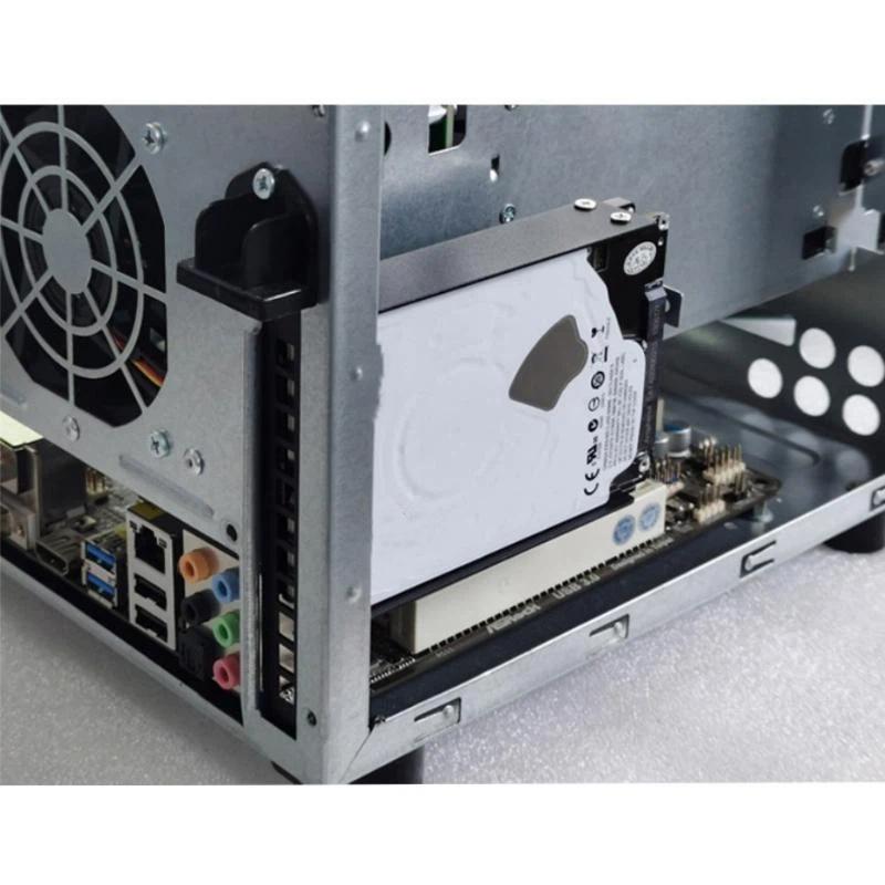 Desktop Computer Case Ssd Hdd Universal Hard Drive Bay Pci Card Slot Expansion Rack Suitable For 2.5-Inch/3.5-Inch Hard Drives