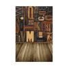 Three-dimensional Wooden Floor Backdrop for Party,Studio Props&Photo Booths,Weddings,Indoor/Outdoor Decor,Wall Tapestry