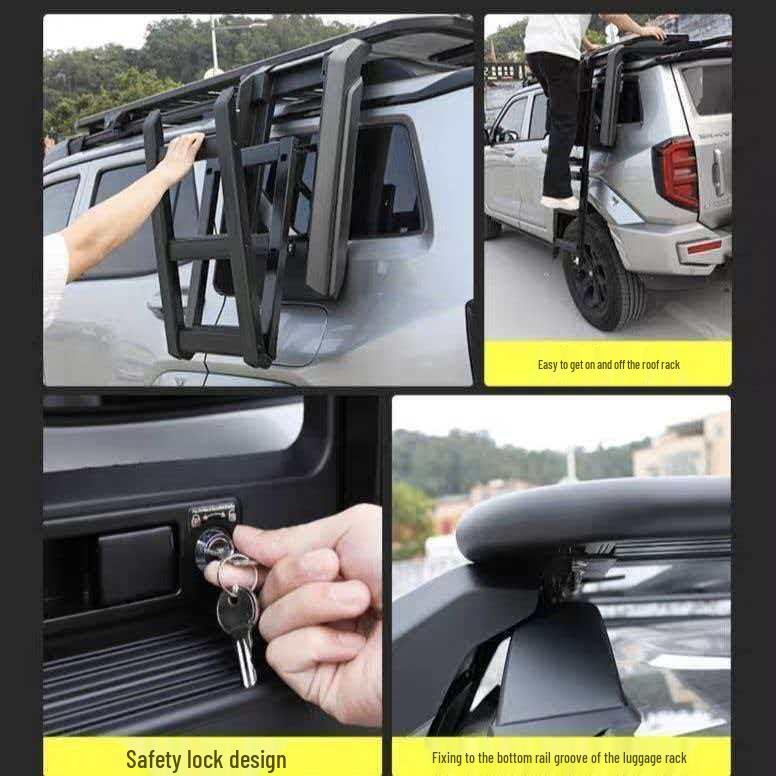 Aluminum Alloy Roof Platform & Climbing Ladder for Tank 400/500 Luggage Rack