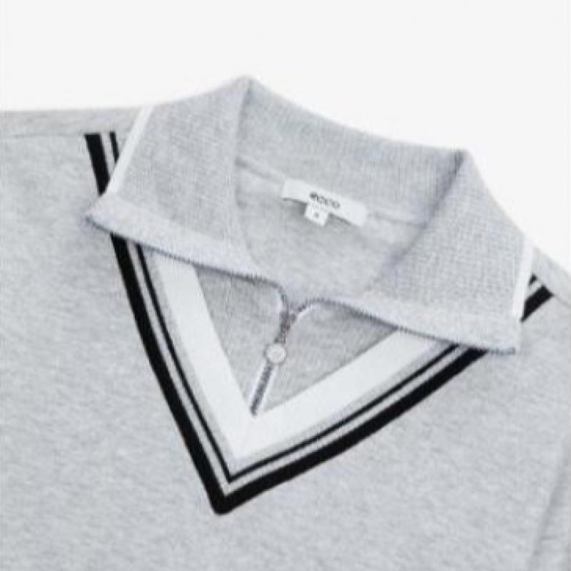 ECCO GOLF APPAREL Women Half Zip Layered Long Sleeve Pullover  Esacpu20020 