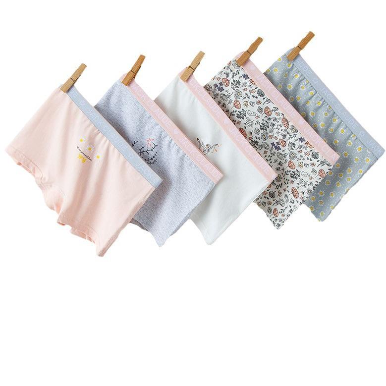A-Class Cotton Girls' Summer Boxer Briefs - No Wedgies