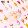 46 Sheets Ice Cream Stickers Mini Box, Sweet Style Journal Material, Student Stationery Album Decals
