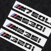 BMW M Power New Emblems Badge Logo M125i M135i M140i M235i M240i M320i M330i M340i M350i M440i M435i M530i M540i M550i ABS