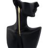 Fashion Long Tassel Earrings for Women Casual Trendy Silver Rose Gold Color High Quality Jewelry Accessory