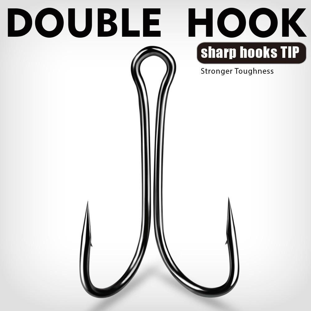 Doppelhaken-Anker-Angelköder - Thunder Frog Design mit 90° Hühnerkralle-Konfiguration