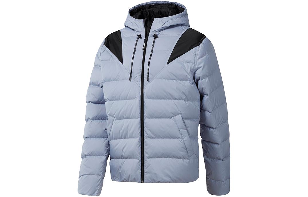 Мужская пуховая куртка Reebok Athleisure Сине-серая DY6001 M