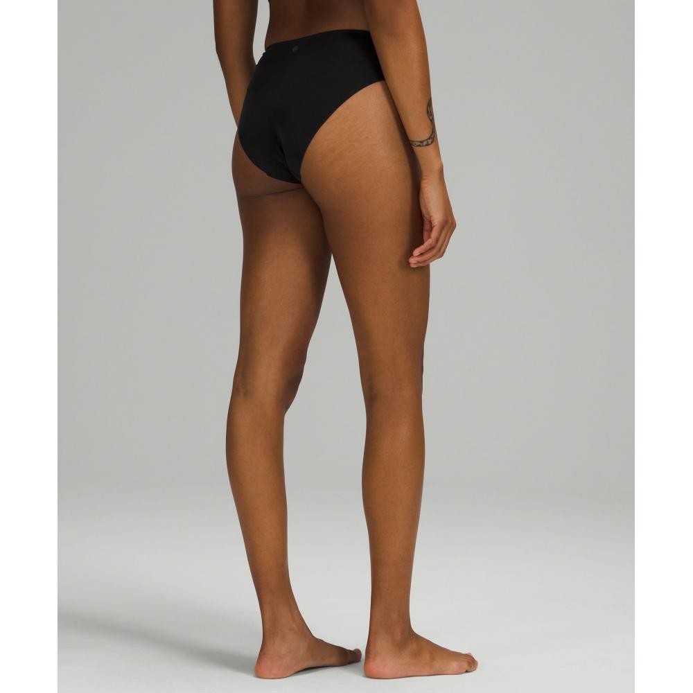 Lululemon Invisiwear Mid Rise Bikini Underwear  3 Pack Black