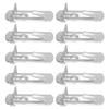 10Pcs Shelf Support Clips Locking Pins Sturdy Bracket for Cabinet Shelves Furniture Use Shelf Pegs Bracket for Shelves