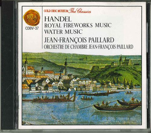 

CD ГЕНДЕЛЬ - Музыка на воде, Сюита Музыка для Ро CDBV37 Япония Классика Б/У