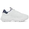 New MLB Big Ball Chunky Anti Slip Wear Resistant Low Top Chunky Sneakers Unisex White 3ASHBDM4N-43NYS