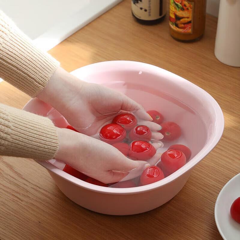 Chahua 34cm Large Thickened Antibacterial Plastic Basin