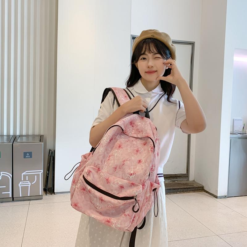Female Middle School Student Schoolbag Travel Backpack