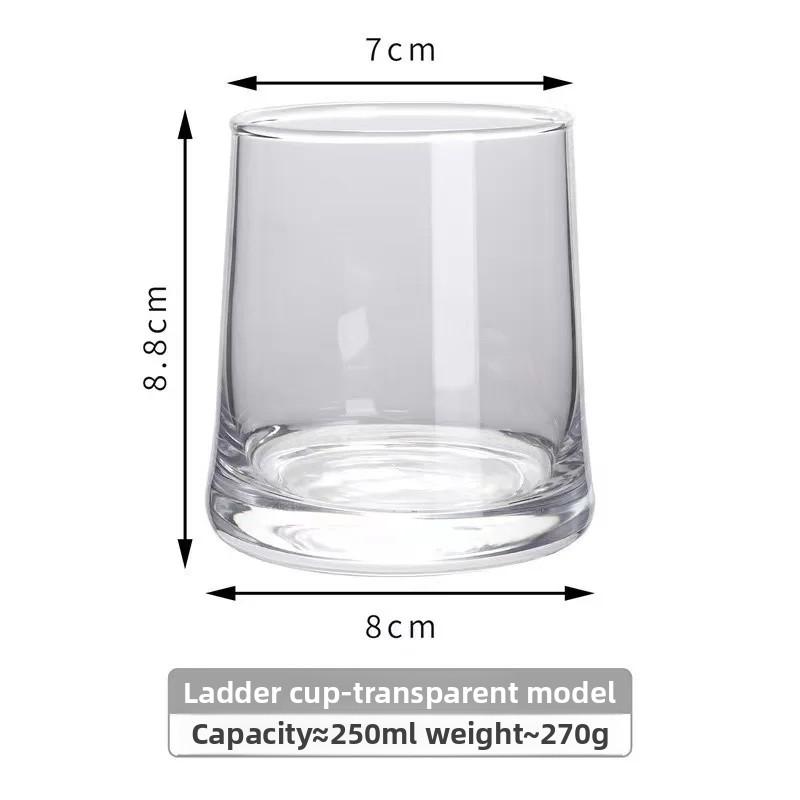 

INS-style glass cups,colored trapezoidal couple s household whiskey glasses, bar and hotel mouthwash cups, beer mugs, water cups