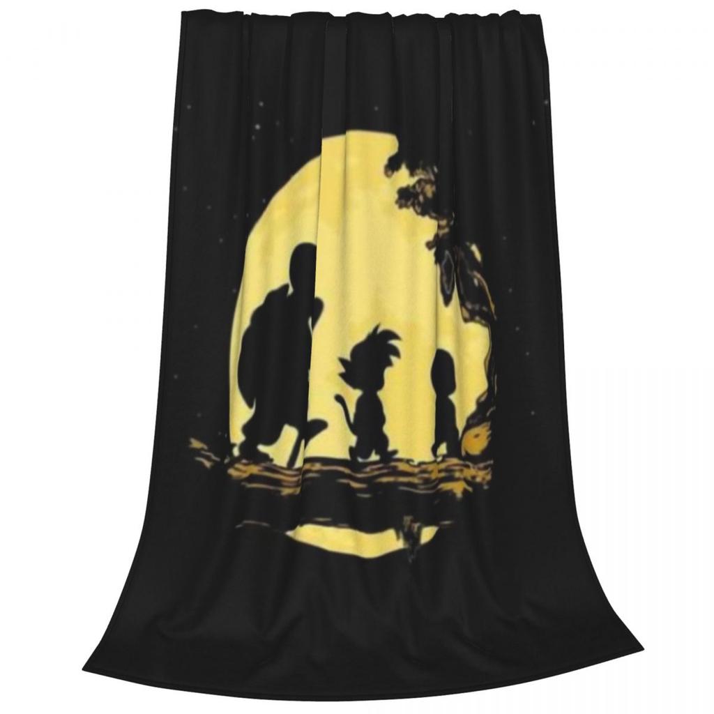 Gohan Blanket Dragon Ball Z Goku Vegeta DBZ Wool Awesome Warm Throw Blankets for Coverlet Spring Autumn