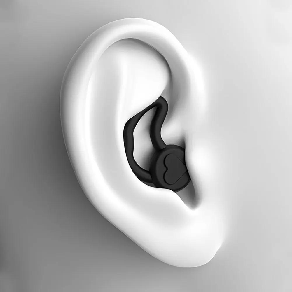 1Pair Soft Silicone Earplugs Noise Reduction Ear Plugs for Travel Study Sleep Waterproof Hear Safety Anti-noise Ear Protector