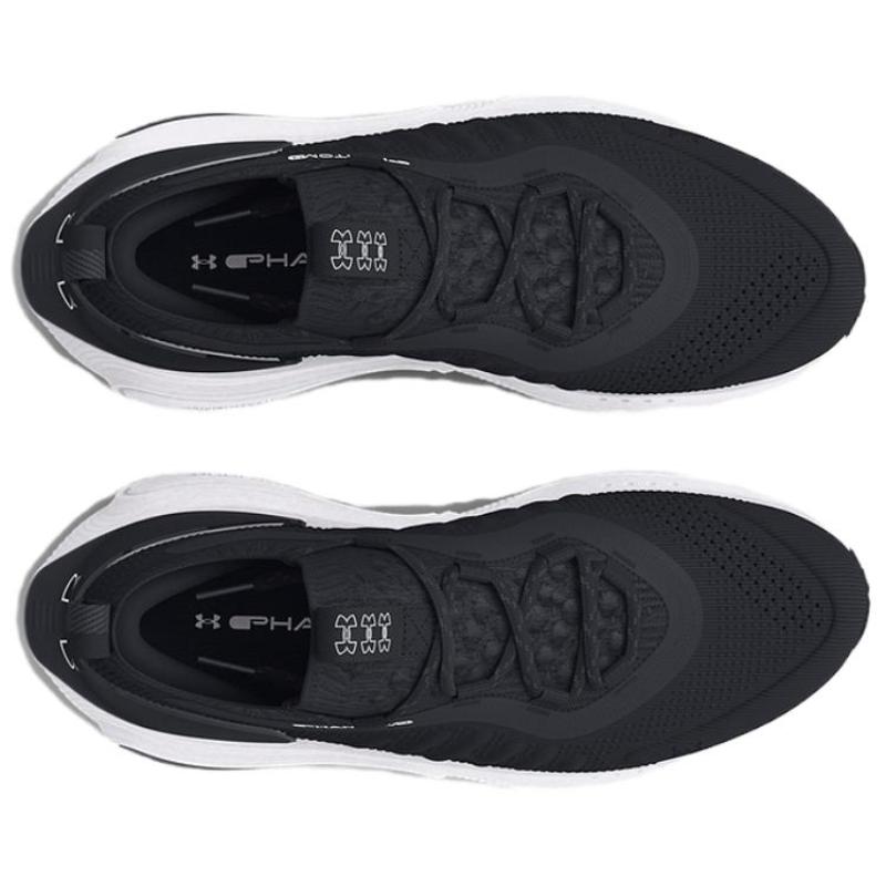Under Armour Phantom 4 Résistantes à l'abrasion Chaussures de course basses pour homme Baskets Noir Blanc 3027593-001