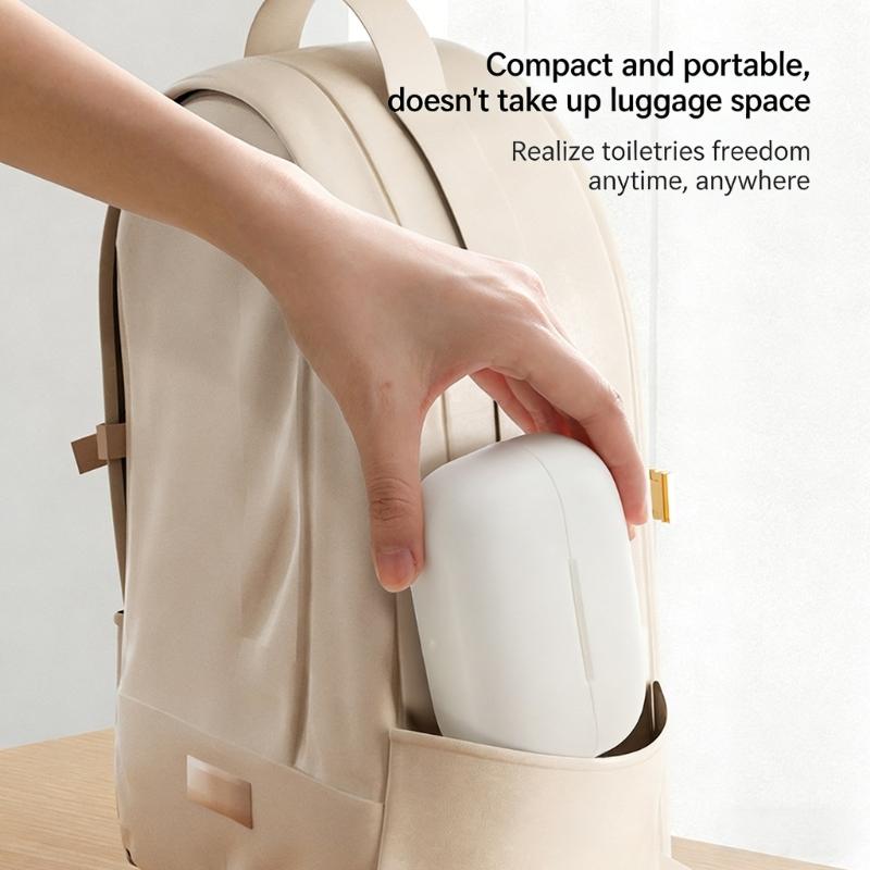 Leakproof Soap Case For Bathroom And Travel Plastic Soap Container with Drainage Design Prevents Mess for Business Trip