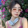 NeoRetro 20300 Ugly Sonnenbrille C2 Elfenbeinrosa