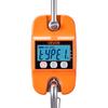 Digital Crane Scale, 880 lbs/400 kg Max Capacity, Handheld Hanging Scale with Cast Aluminum Case & LCD Display, 100 g Division & 3 Unit Switch,