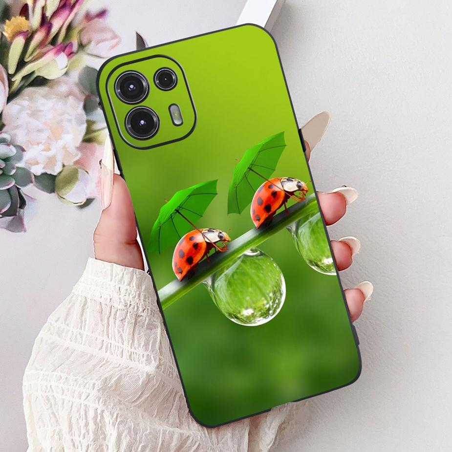 For Motorola Moto Edge 20 Lite Case XT2139-1 Cute Painted Cover Soft TPU Phone Case For Motorola Edge 20 Pro Edge20 Fusion Shell