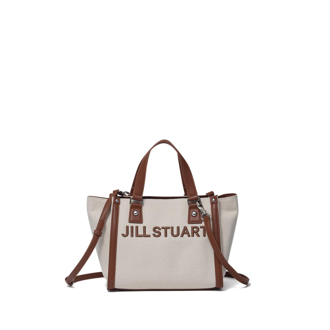 

JILL STUART 2-Way Handbag [Panel] Women s Brand Logo Daily Casual JSLH5AH2 Camel