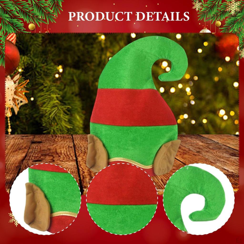 Christmas Hat Decor Headwear for Xmas Party Supplies Stage Performance Nightclub