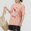 Vans X Nichinichi Collaboration Graphic Print Running Sports Short Sleeve American Vintage T-Shirt Women Tops Pink VN0A5H4RZEE