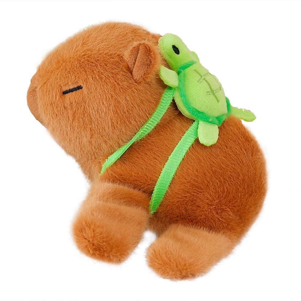 Simulation Capybara Slap Bracelet Wrist Style Cartoon Rodent Plush Doll Slap Bracelet Soft Cute Capybara Plush Wrist Band